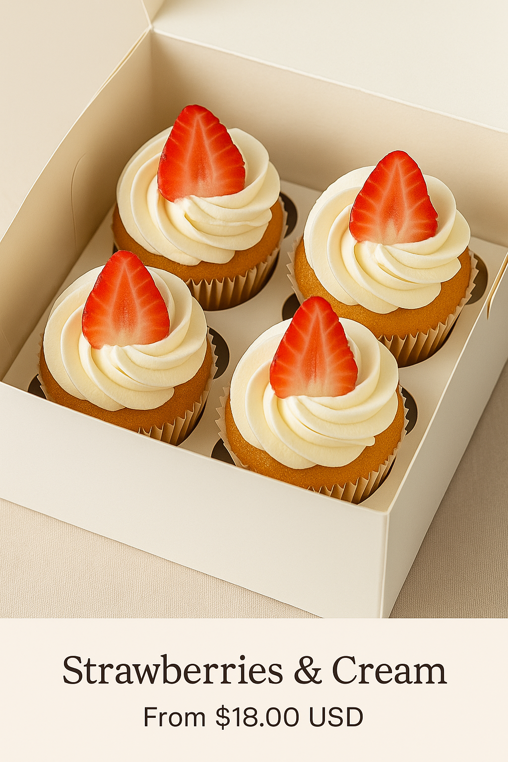 Stawberry chantilly Cupcake