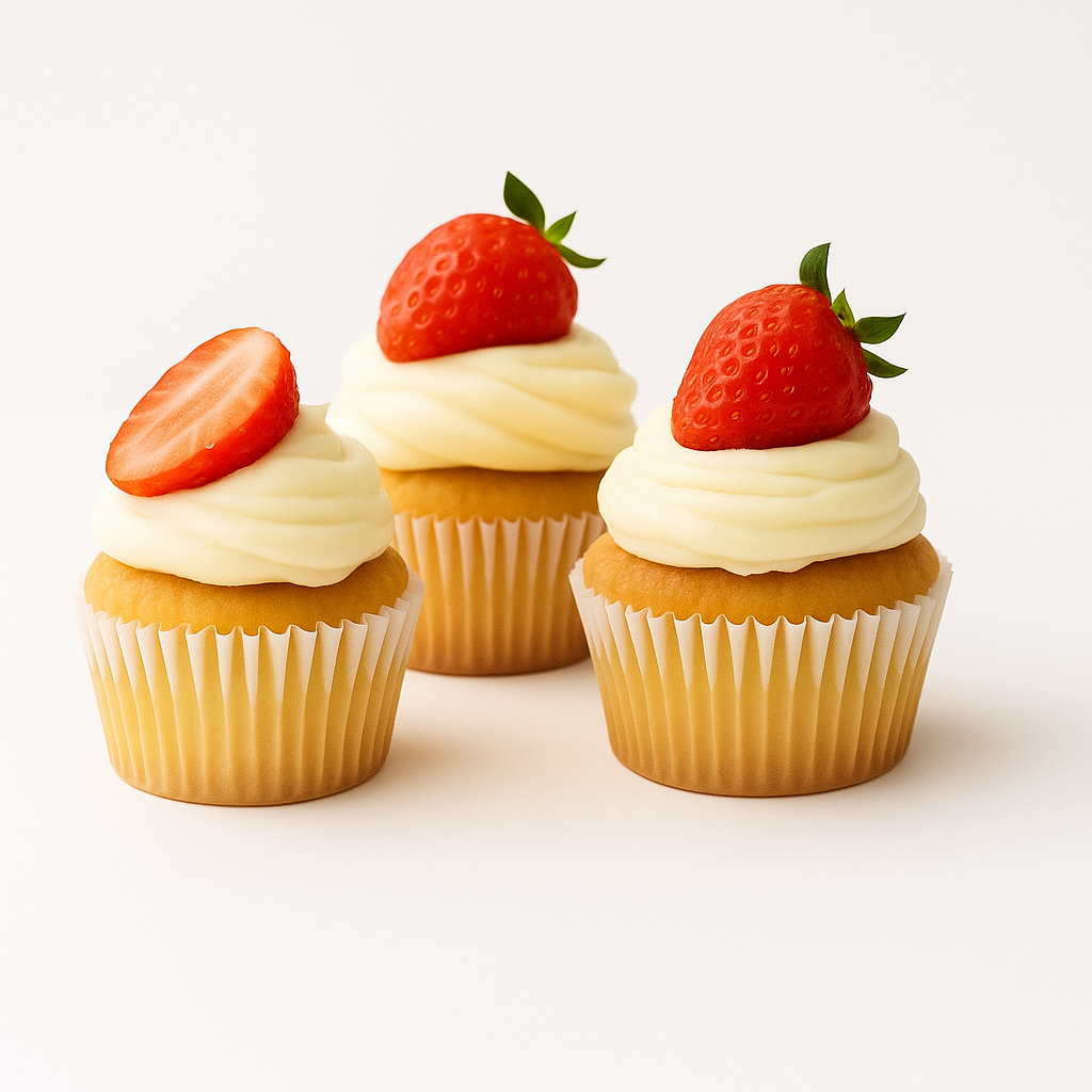 Stawberry chantilly Cupcake
