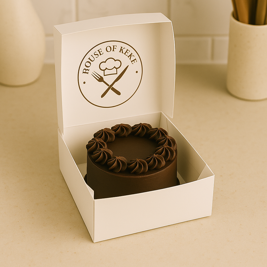 Choclate Fudge Bento Cake